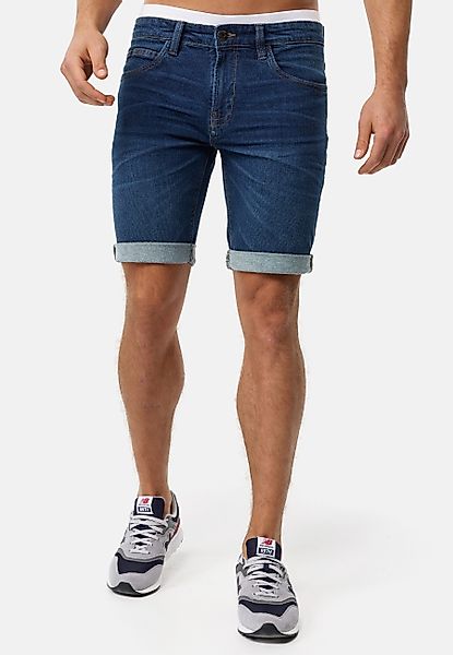Indicode Jeansshorts INDanny aus elastischer Baumwoll-Qualität günstig online kaufen