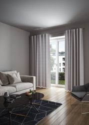 my home Vorhang "LONDON" verdeckte Schlaufen 1 Stk. tlg. Sicht- und Lichtsc günstig online kaufen