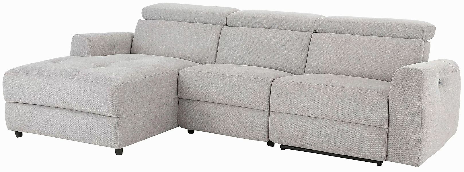 Home affaire Ecksofa "Sentrano, L-Form,", 275 cm, man. o. elektr. Relaxfunk günstig online kaufen