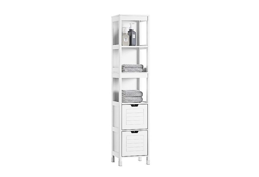SoBuy Hochschrank FRG126, Badkommode, Schrank freistehend, Badschrank schma günstig online kaufen