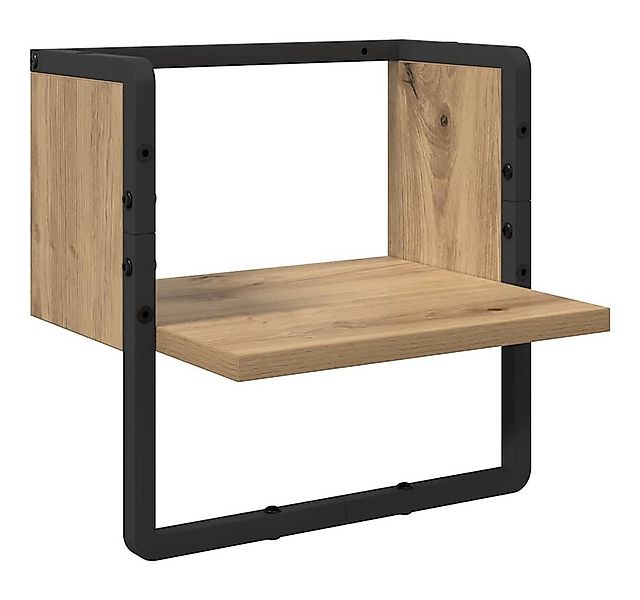 vidaXL Regal Wandregal Kunsthandwerk Eiche 30 x 25 x 30 cm Holzwerkstoff, 1 günstig online kaufen