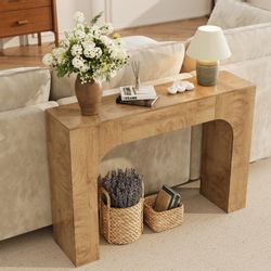 GarveeMore Konsolentisch 120/160cm Flurtisch Sofatisch Eingangstisch günstig online kaufen