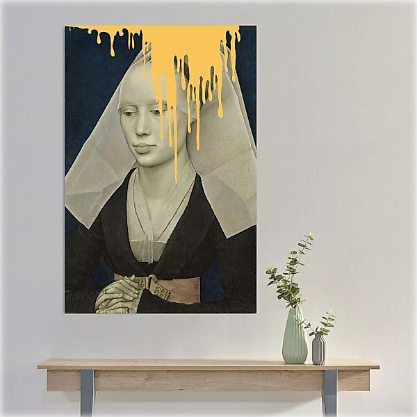 queence Acrylglasbild "Nonne" günstig online kaufen