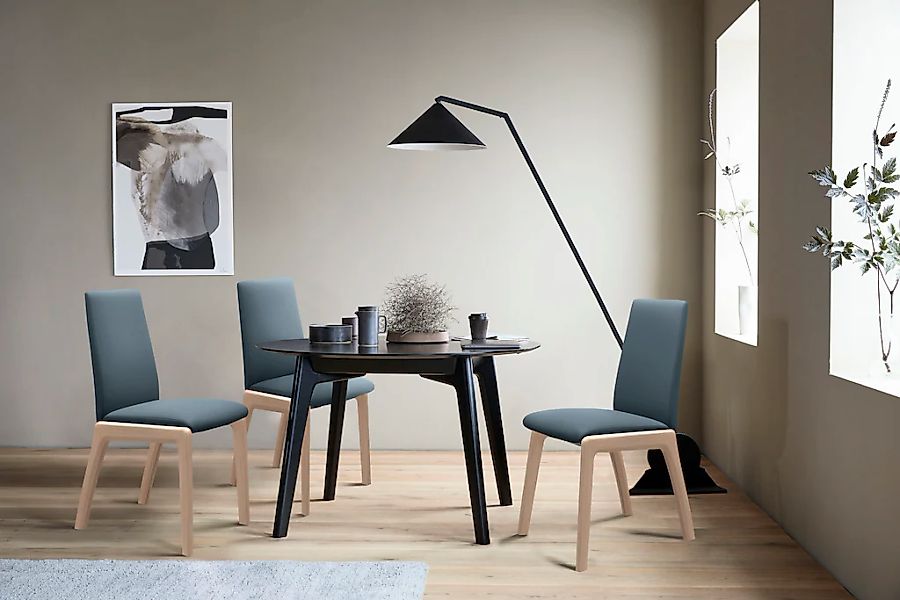 Stressless Polsterstuhl "Laurel" () Low Back, Größe M, mit abgerundeten Bei günstig online kaufen