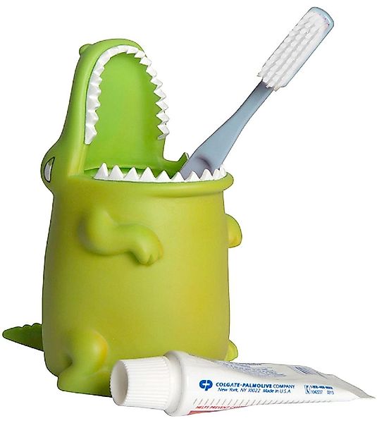 Winkee Zahnputzbecher Kroko, (Kunststoff, 1-St., Bad, günstig online kaufen