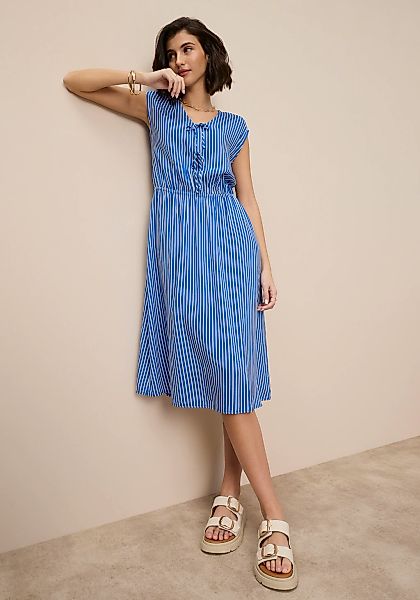 Tamaris Midikleid mit Schleifendetails und taillierter Silhouette günstig online kaufen