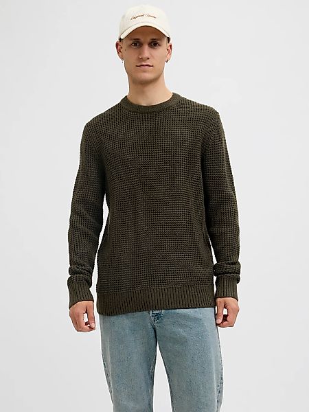 Jack & Jones Strickpullover "JJGLOBAL KNIT CREW NECK" günstig online kaufen
