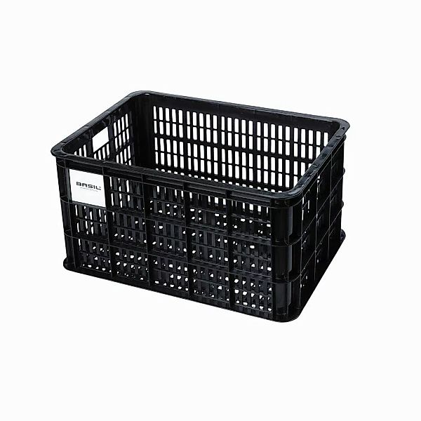 Basil Fahrradkorb Fahrradkasten Crate L schwarz, günstig online kaufen