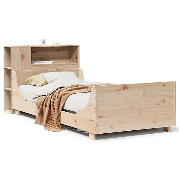 vidaXL Massivholzbett ohne Matratze 100x200 cm Kiefernholz 3323782 günstig online kaufen