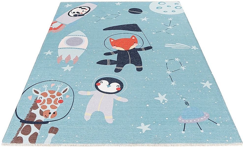 Obsession Kinderteppich My Greta 600, rechteckig, Höhe: 6 mm, Kurzflor, Mot günstig online kaufen