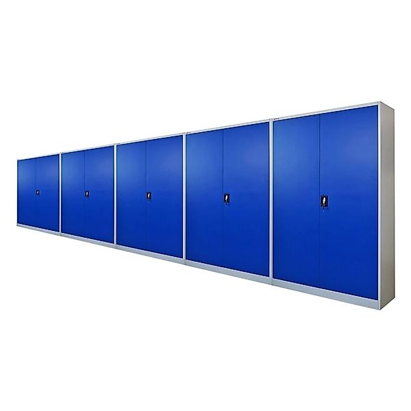 PROREGAL Mega Deal 5x Flügeltürenschrank Elephant Metall Aktenschrank Absch günstig online kaufen