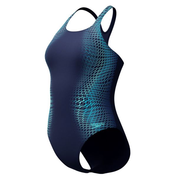 Speedo Badeanzug Medalist mit Digital Print günstig online kaufen