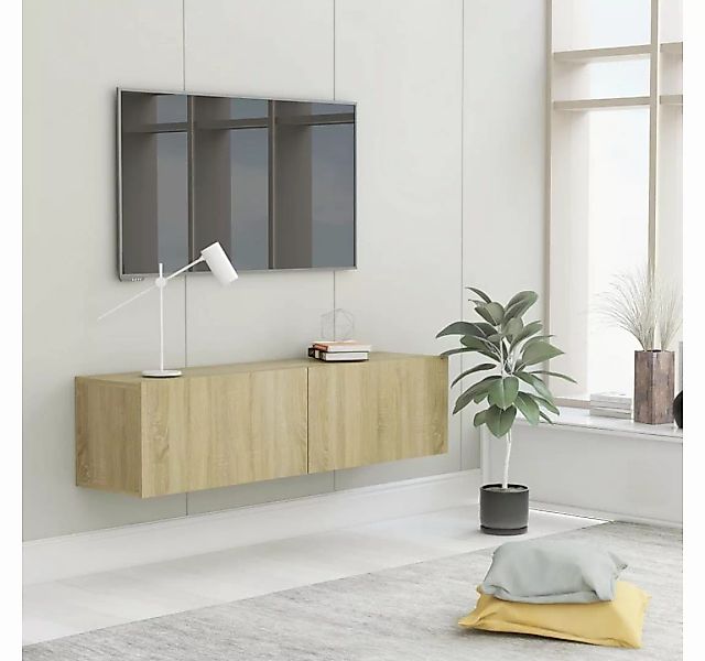 furnicato TV-Schrank Sonoma-Eiche 120x30x30 cm Holzwerkstoff günstig online kaufen