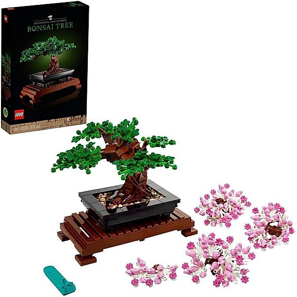 LEGO® Bonsai Baum (10281), Lego Botanicals Konstruktionsspielsteine, (878 S günstig online kaufen