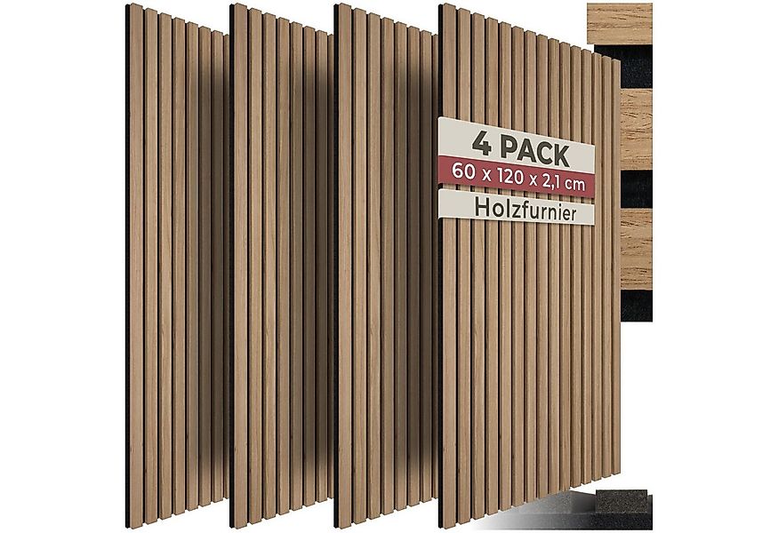 tectake Wandpaneel Sonic Wall Akustikplatten - Hervorragende Schallabsorpti günstig online kaufen