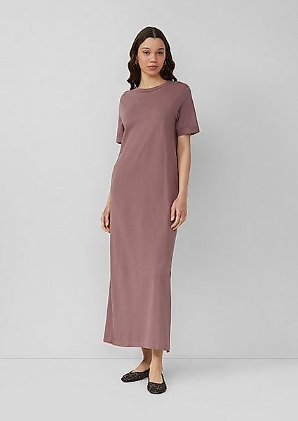QS Maxikleid Langes Jerseykleid aus Baumwolle günstig online kaufen