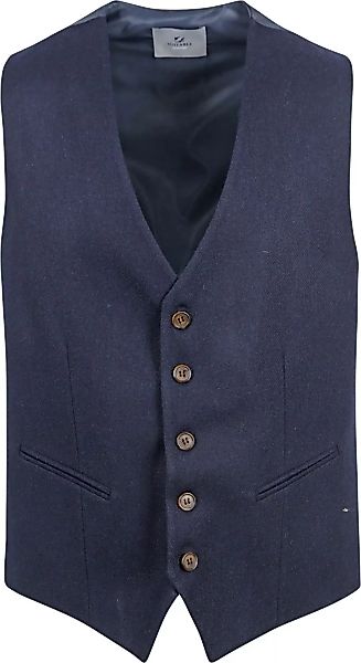 Suitable Weste Tweed Navy - Größe 46 günstig online kaufen