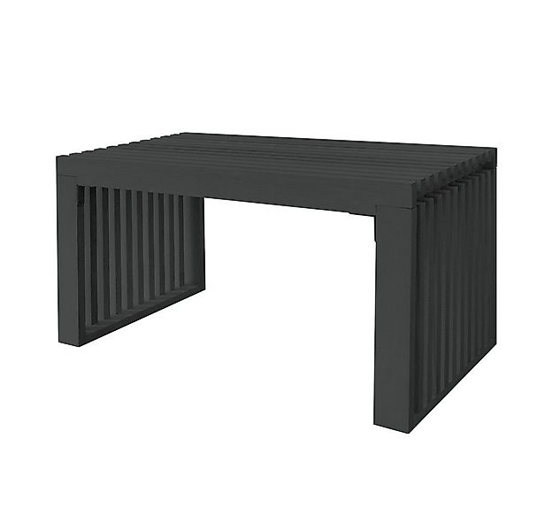 HOME DELUXE Sitzbank aus Holz LORA - 78 x 40 x 42 cm, Kiefernholz, Lamellen günstig online kaufen