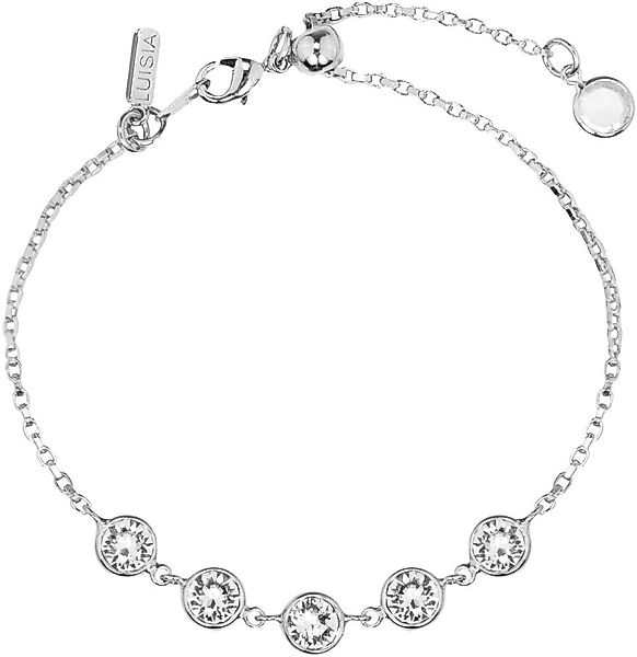 LUISIA® Armband "Calanthe mit fünf Kristallen günstig online kaufen