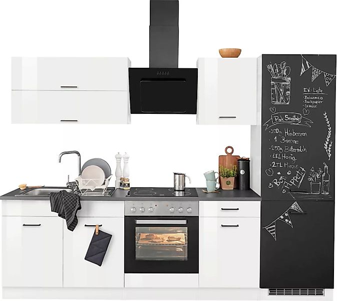 HELD MÖBEL Küchenzeile "Trier", ohne E-Geräte, Breite 270 cm günstig online kaufen
