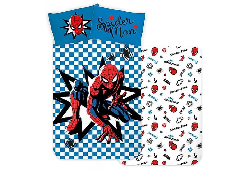 BrandMac Kinderbettwäsche Spider-Man Wende-Bettwäsche Set "Helden-Power" 13 günstig online kaufen