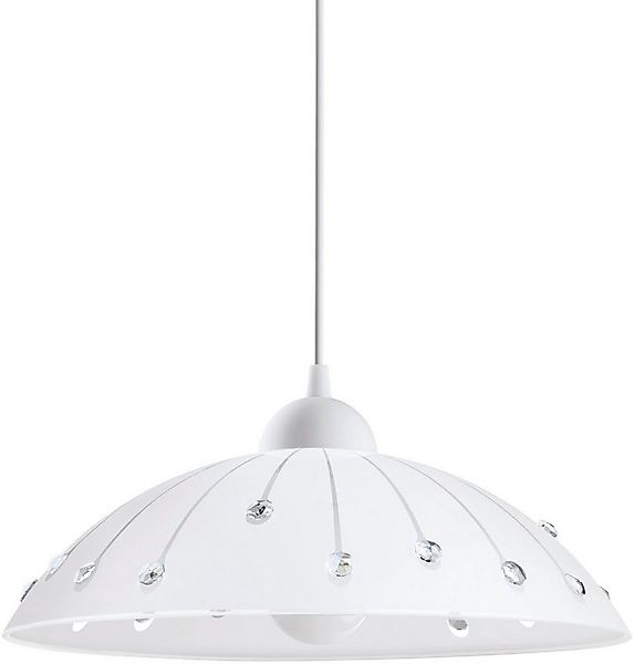 EGLO Hängeleuchte VETRO Pendellampe, Kunststoff und Glas, E27, Esstischlamp günstig online kaufen