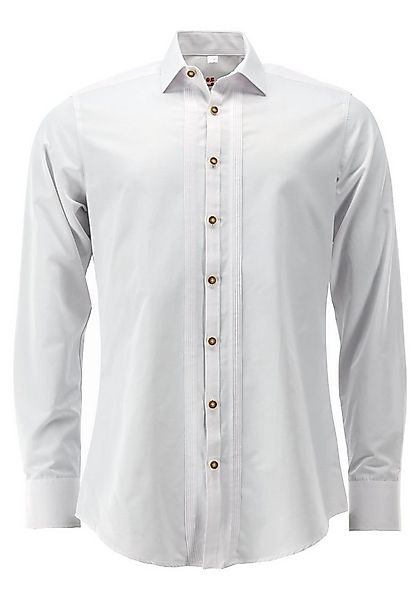 OS Trachten Trachtenhemd Ategi mit Haifischkragen, extra lang in Ärmeln und günstig online kaufen