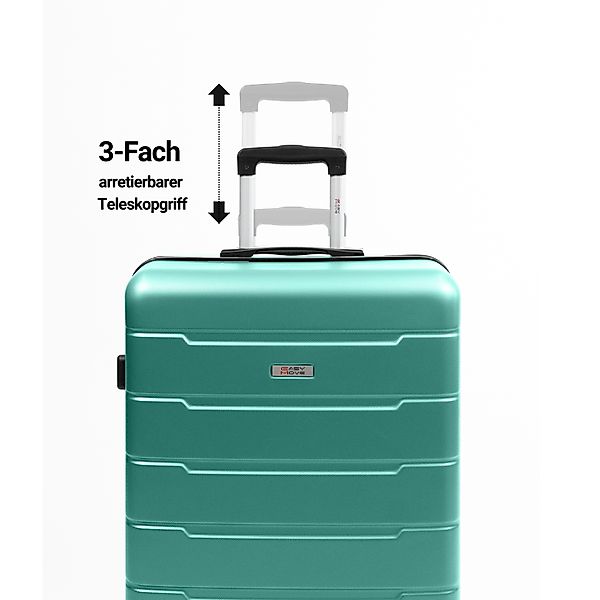 Easy Move Hartschalen-Trolley Leichter Rollkoffer YUG günstig online kaufen