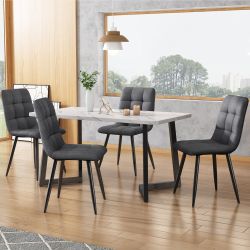 Flieks Essgruppe, (5-tlg., mit Metallbeine und günstig online kaufen