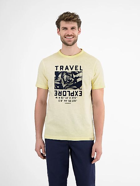 LERROS T-Shirt "Modisches Herren T-Shirt mit Brustprint" günstig online kaufen
