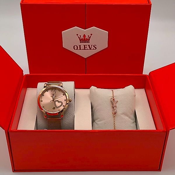 OLEVS Quarzuhr Ostern Muttertag Olevs Geschenkset günstig online kaufen