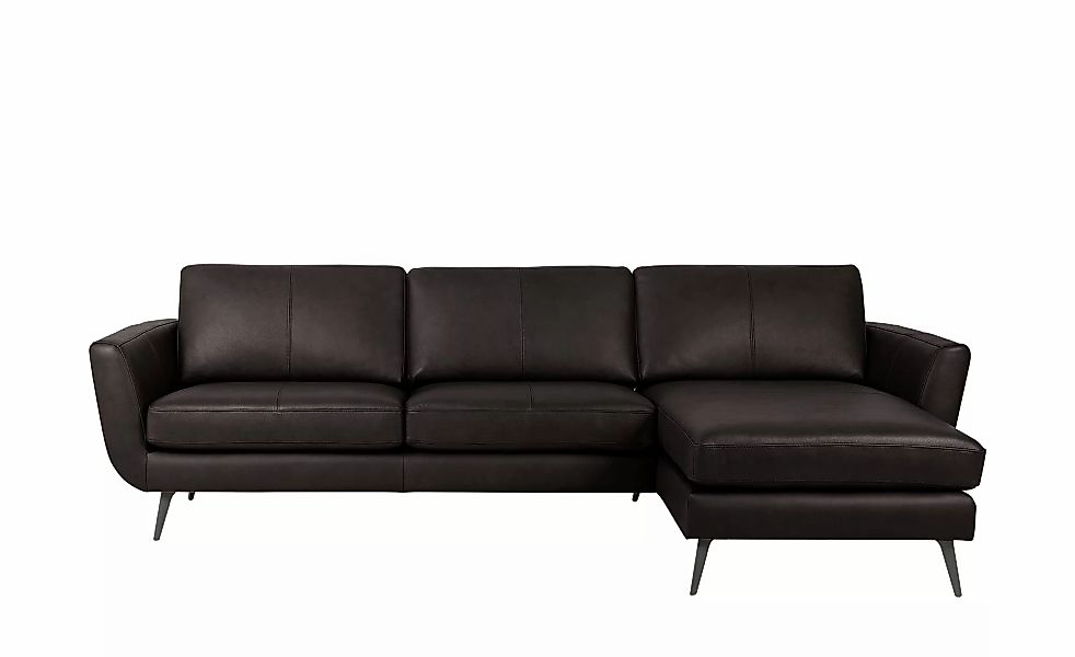 SOHO Ecksofa  Smile Day Leder ¦ braun ¦ Maße (cm): B: 274 H: 85 T: 156.0 Po günstig online kaufen