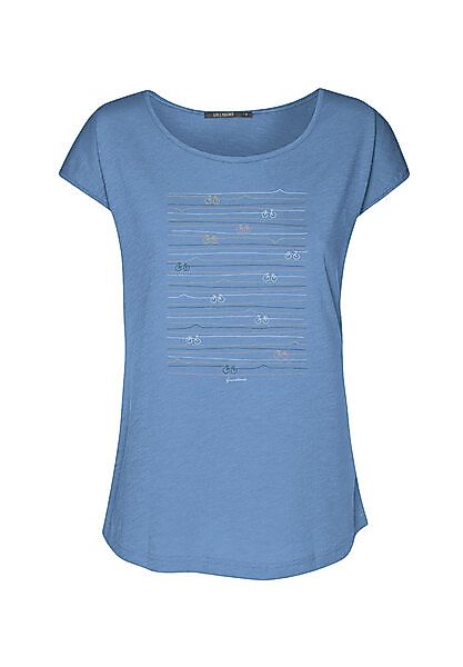Bike Mountain Lines Cool - T-shirt Für Damen günstig online kaufen
