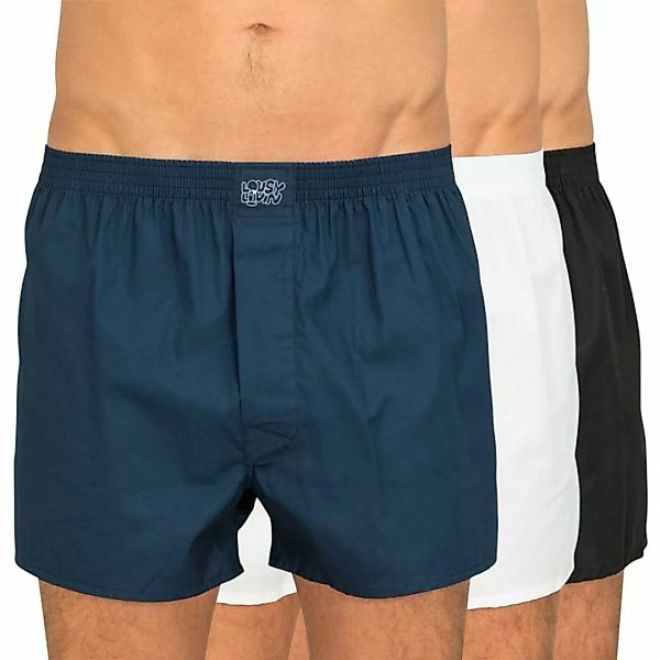 Lousy Livin Boxershorts "3Pack Boxershorts Plain 3 Pack", 3er-Pack mit lock günstig online kaufen