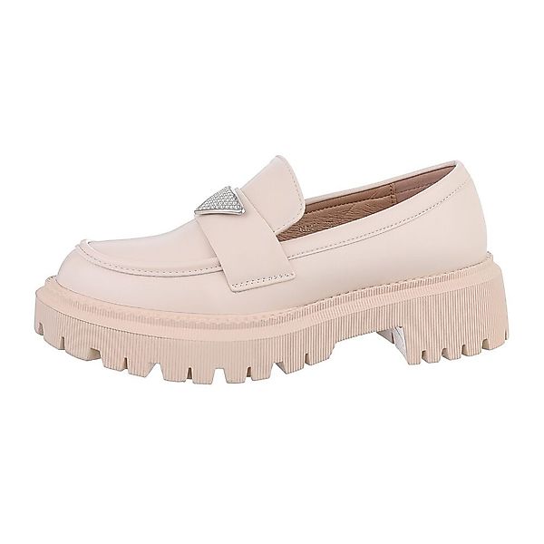 Ital-Design Damen Mokassins Freizeit Slipper (86188112) günstig online kaufen