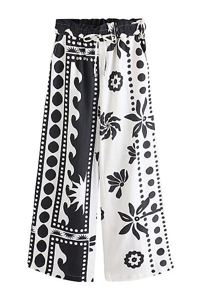 Next Palazzohose Hose mit weitem Bein und Leinenanteil (1-tlg) günstig online kaufen