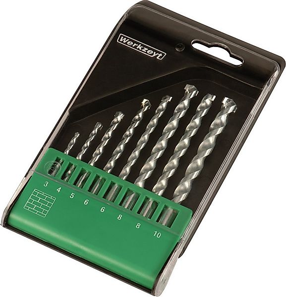 Conmetall Steinbohrer WERKZEYT Steinbohrer-Set 3-10 mm 8-teilig günstig online kaufen