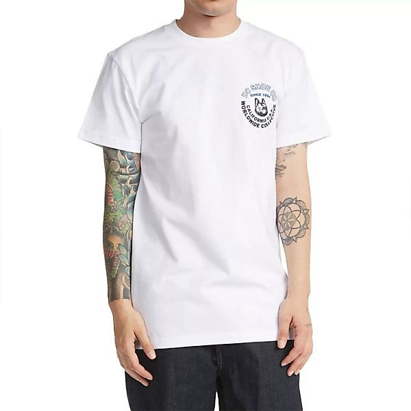 Dc Shoes Dawg Pound Kurzärmeliges T-shirt S White günstig online kaufen