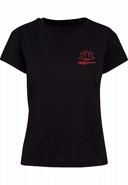 Merchcode T-Shirt "Merchcode Ladies Die Flippers - Lotosblume T-Shirt 3", ( günstig online kaufen