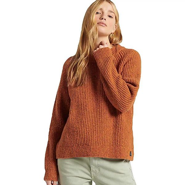 Superdry Freya Tweed Crew Pullover M Rust Tweed günstig online kaufen