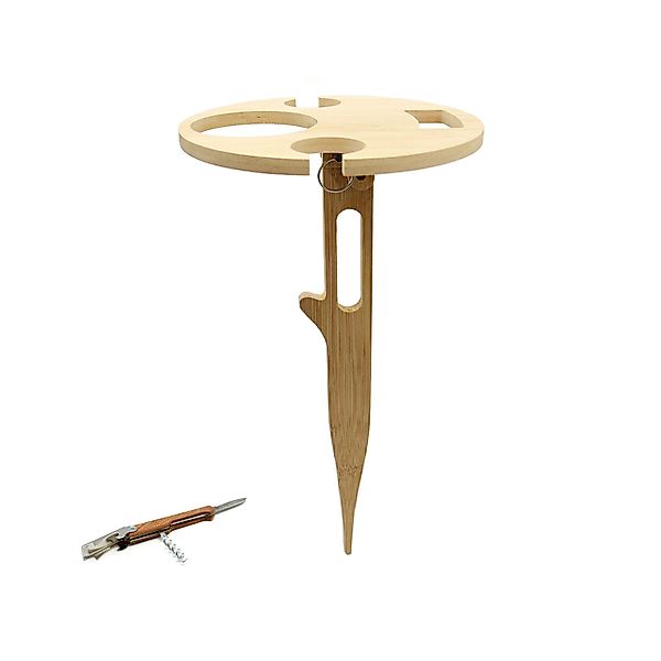 UNUS GARDEN Klapptisch Weinhalter klappbar,Weintisch aus günstig online kaufen