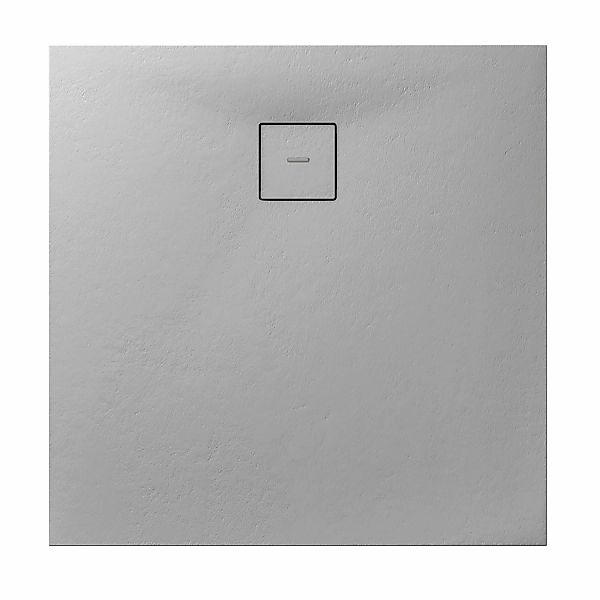 Breuer Duschwanne Modern Line Steinoptik Quadrat 120 cm x 120 cm Steingrau günstig online kaufen