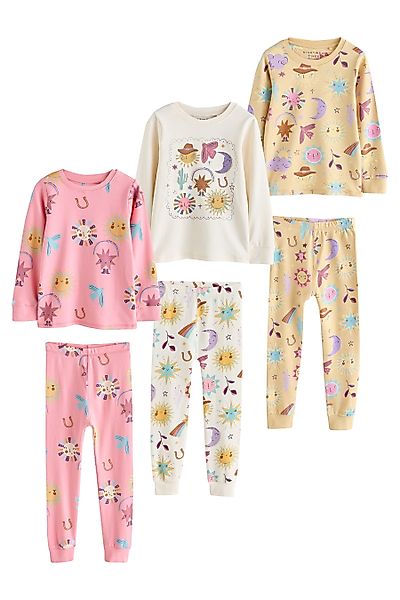 Next Pyjama Snuggle Schlafanzüge, 3er-Pack (6 günstig online kaufen