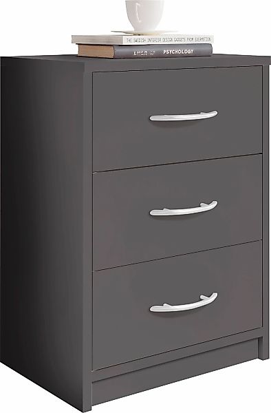 Schlafkontor Nachttisch "Pepe" mit 3 Schubkästen günstig online kaufen