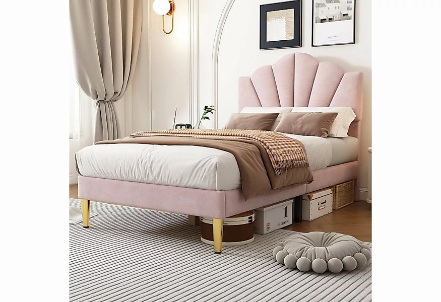 REDOM Polsterbett muschelartiges Bett (90 X 200 CM Ohne Matratze), Höhenver günstig online kaufen