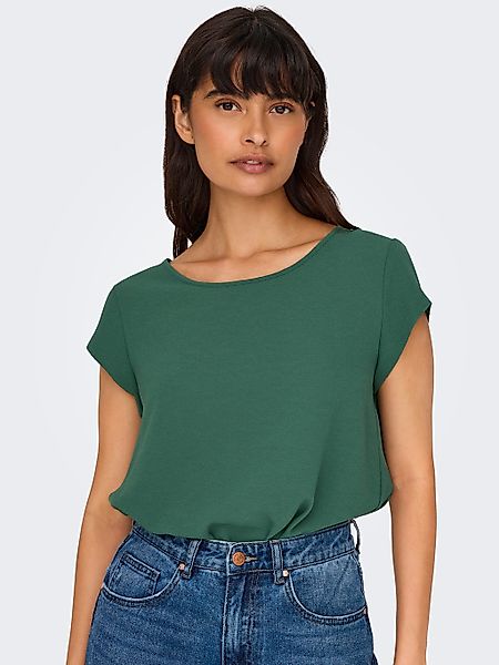 ONLY Kurzarmbluse "ONLVIC S/S SOLID TOP NOOS PTM" günstig online kaufen