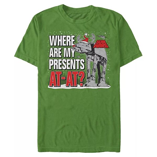 Star Wars - AT-AT Presents At At - Weihnachten - Männer T-Shirt günstig online kaufen