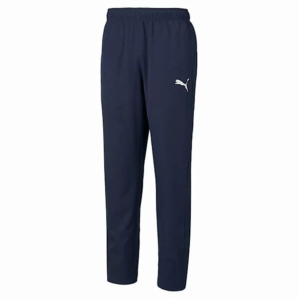 PUMA Herren Jogginghose - Active Woven Pants SRL, Trainingshose, Logo Blau günstig online kaufen