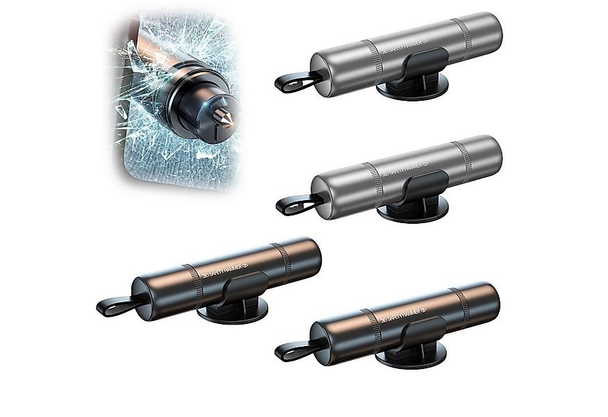 Mutig Hammer 4 Stück Notfallhammer Sicherheitshammer mit Gurtschneider (2-i günstig online kaufen