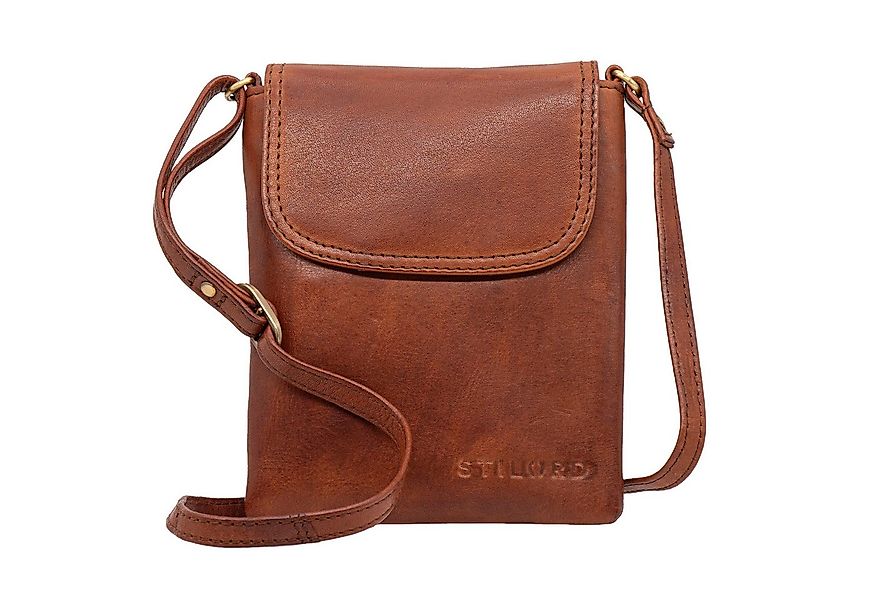 STILORD Handtasche "Ellis" Handytasche zum Umhängen Leder günstig online kaufen